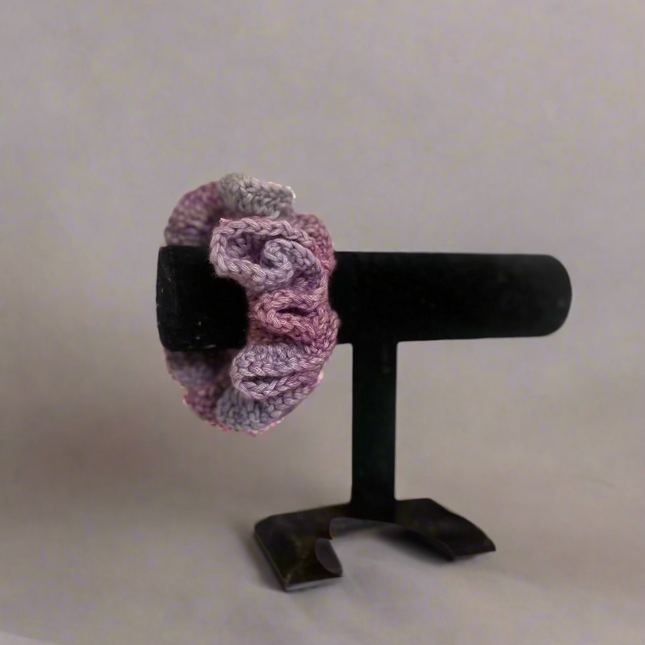 Crocheted scrunchies
